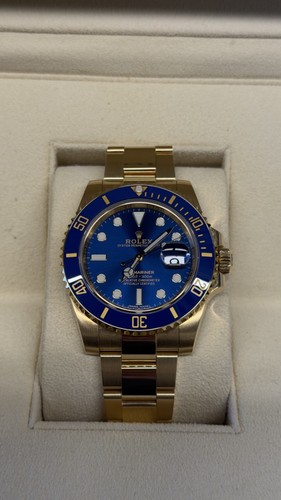 Rolex submariner yellow gold - rolex,