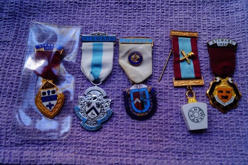 Masonic jewels lot - ,