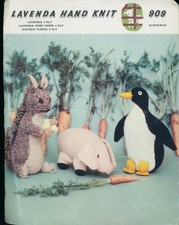 VINTAGE Lavenda Hand Knit 909