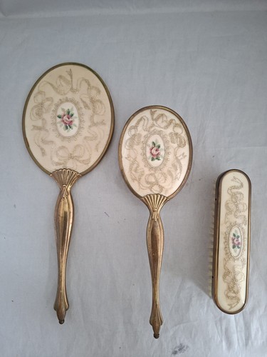 Vintage petit point hair