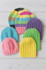 Knitting Pattern Premature Baby Hat Knitting Pattern Rib Striped Plain Beanie DK