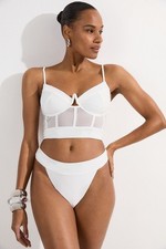 Karen Millen high waist bikini