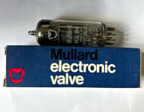 Mullard pcl84 electronic - mullard, valve