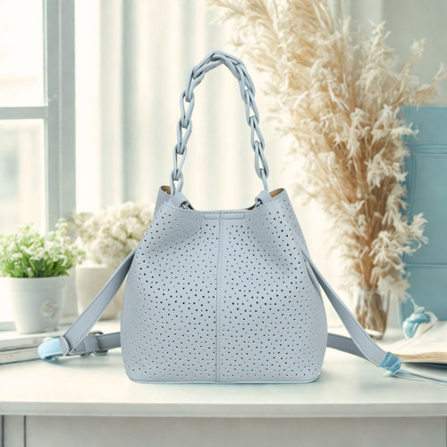 Women laser cut bucket - bucket, bag