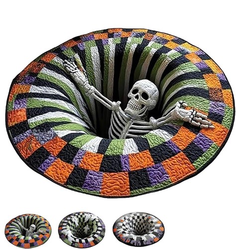 Halloween rug abyss - halloween, 3d