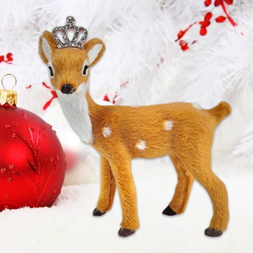 Artificial deer figurine - artificial,