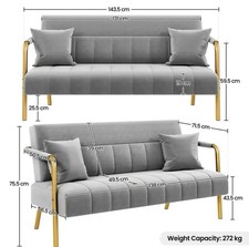 Velvet Sofa