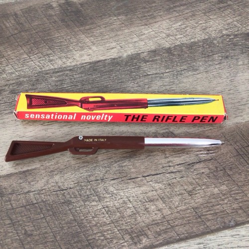 Vintage rifle pen original - rifle, w/