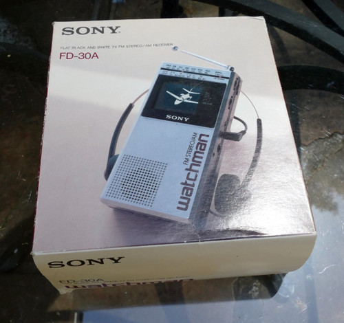 Vintage sony watchman fm - vintage,