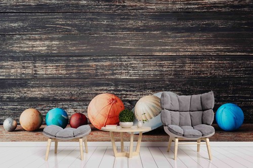 Wooden solar system - solar,