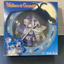 Curse Of The Were Rabbit Wall Clock. Ultra Rare And New 