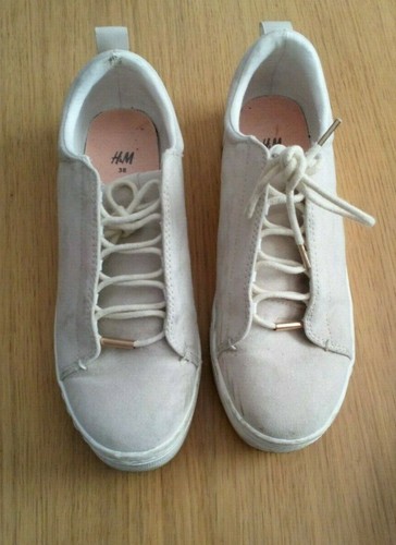 Cream suede lace - suede,