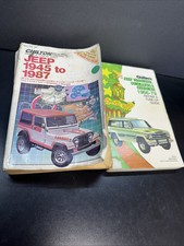 Chilton JEEP 45-87 Repair & Tune-Up Guide Wrangler Scrambler Jeep Waggoner 66-79