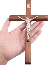 SOLID WOOD CRUCIFIX SMALL