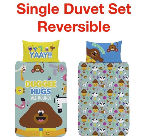 Hey duggee single duvet cover - duggee,