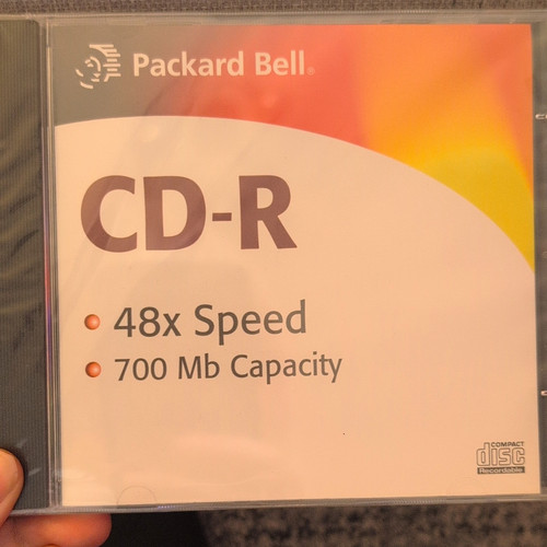 Packard bell recordable - bell, cd-r