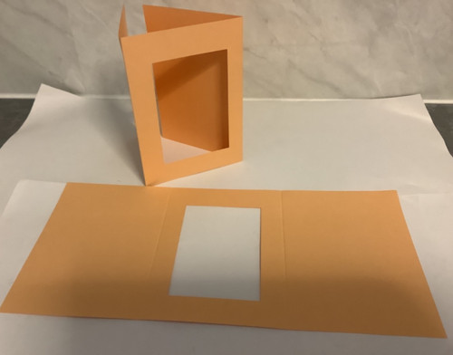 Small pale orange oblong - pale,