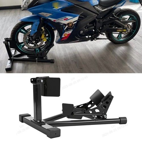 Front wheel stand self locking - front,