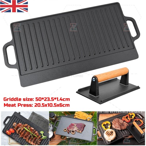Cast iron griddle - hot, plate