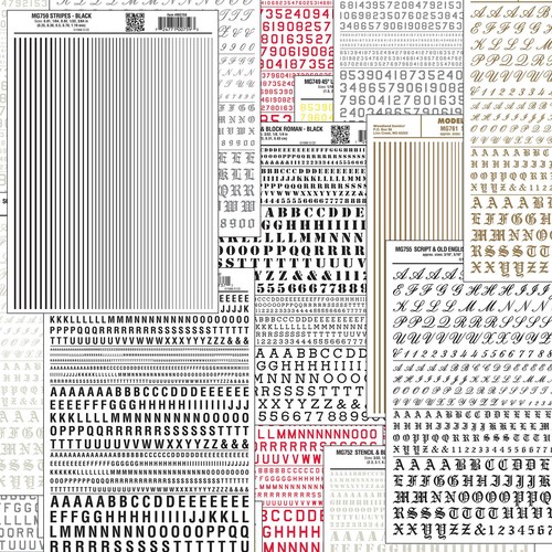 High quality numbers - , or