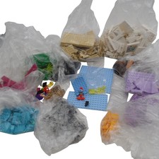 LEGO Mixed Brick Lot Bulk Multicoloured Pieces Used