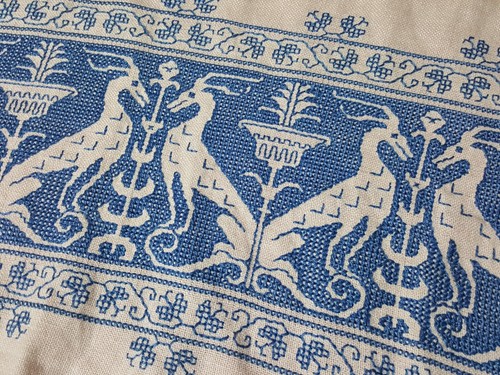 Antique vintage sampler hand - antique,