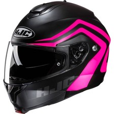HJC C91N Nepos Pink Flip Front