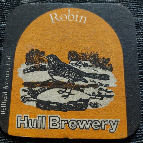Hull brewery beer mat cat - mat,