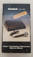 CamLink VMX 2000 Video Processor Enhancer Stereo Mixer, no leads or instructions