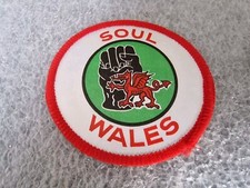 Original 70's Embroidered Northern Soul Patch Soul Wales Keep The Faith Casino