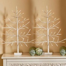 2PCS LED Twig Birch Table Tree