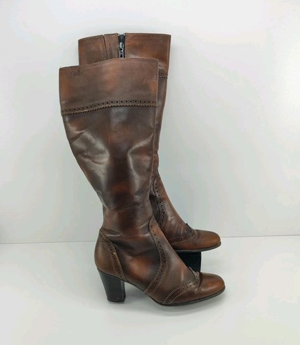 Caprice knee high - high, brown