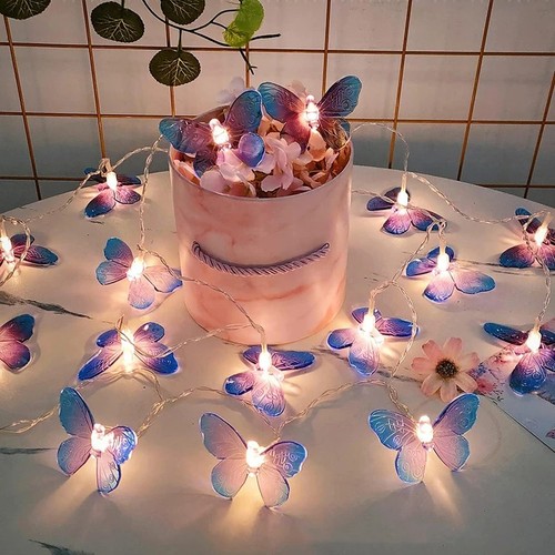 Butterfly string lights led - butterfly,