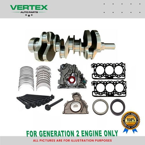 Forged crankshaft rebuild kit - crankshaft,