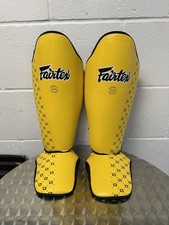 Fairtex SP5 Sparring Muay Thai MMA Shin Guards Kickboxing Shin Pads Size L