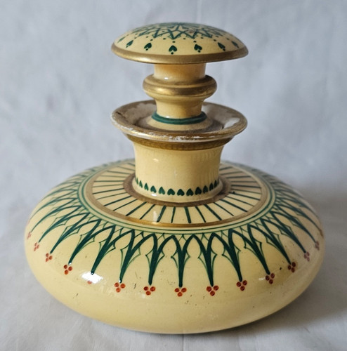 Antique english perfume bottle - antique,