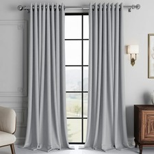 Linen Style Blackout Curtains