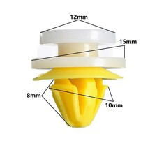 25 pcs Trim Clips Moulding