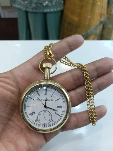 Elgin vintage brass - elgin, pocket