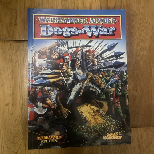 Warhammer armies book - book, dogs