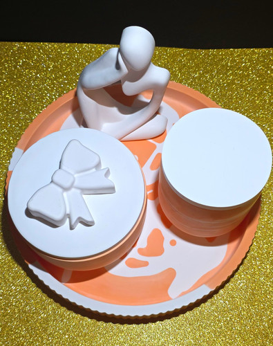 Abstract ceramic woman - abstract,
