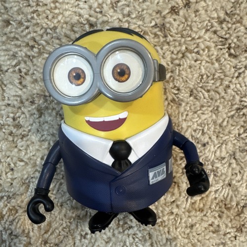 Minion deluxe figure agent avl - deluxe,