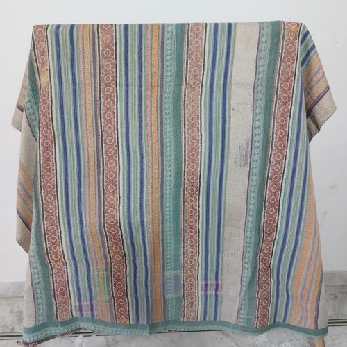 Vintage kantha quilt - vintage, handmade