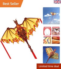 Bright, Easy-Fly Dragon Kite