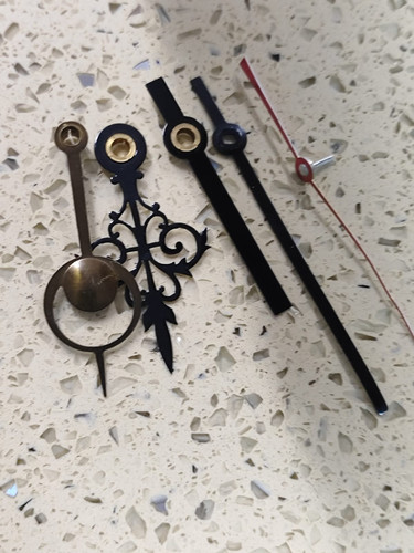 Jaz clock parts lot - parts,