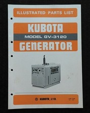 GENUINE KUBOTA MODEL GV-3120