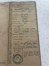 PONTIAC COUPE 1936 *HOT ROD*  Vintage Car Log Book RF60  .. Memorabilia