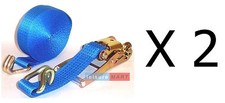 2 x Ratchet Straps Heavy Duty