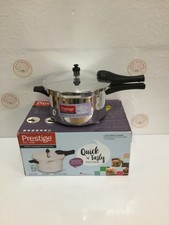 Prestige Aluminium Pressure Cooker, 4L, Silver