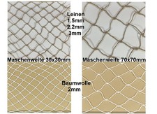 Decorative net natural cotton